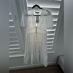 Zara summer midi dress